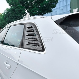 Car Rear Triangle <b>Window</b> Shark Cheek Trim For Audi A3 S3 8V hatchback 2014-2020 Rear Side <b>Vent</b> <b>Window</b> Trim Cover Car Accessories - Product Image 5