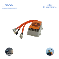 Chargeur de batterie intelligent automatique rapide embarqué 2000W 48V 35A en aluminium étanche personnalisé pour chariot de golf, compatible LiFePO4 16S