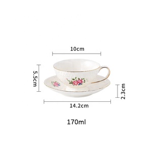 High Quality European Porcelain Tea & Water <b>Set</b> Wholesale Afternoon Tea <b>Set</b> <b>Coffee</b> & Tea <b>Sets</b> - Product Image 6