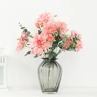 Narciso artificial de tallo largo para decoración del hogar, flores de Narciso falsas, flor de agapanto