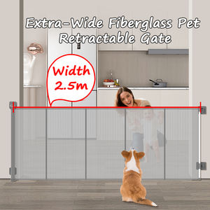 Lunettes <span class=keywords><strong>de</strong></span> soleil Extra Brede Staaf Intrekbare Baby Poorten Hond Kat Baby Poort <span class=keywords><strong>lange</strong></span> Poorten - Product Image 4