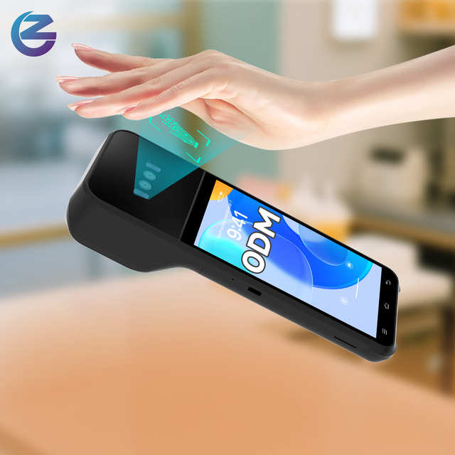 Z92P WiFi 4G GPS Bluetooth Palm Vein Biometric Clock in Machine with Fingerprint Reader for Convenience Store