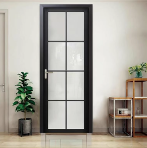 Matériaux <span class=keywords><strong>de</strong></span> construction Portes à battants en aluminium dans une maison moderne <span class=keywords><strong>Cadre</strong></span> <span class=keywords><strong>de</strong></span> porte en aluminium et verre <span class=keywords><strong>de</strong></span> haute qualité sur mesure - Product Image 2