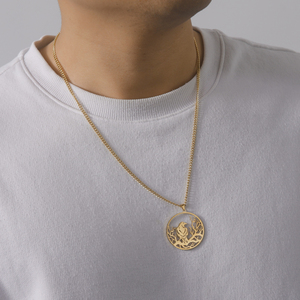 Myshape <span class=keywords><strong>Arbre</strong></span> <span class=keywords><strong>de</strong></span> <span class=keywords><strong>Vie</strong></span> Ravan Corbeau Vikings <span class=keywords><strong>Collier</strong></span> Animal Gardien Protection Nordique Amulette Acier Inoxydable Bijoux Wiccan - Product Image 5