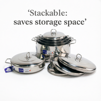 Ensemble de casseroles et poêles en gros, 10 pièces, style turc, cuisine, acier inoxydable 201, batterie de cuisine personnalisable, compatible induction