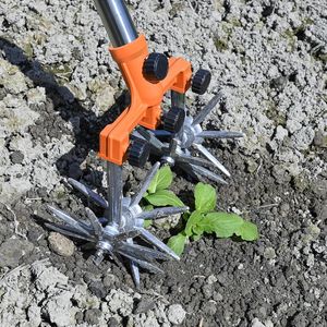 Cultivateur manuel pour la gestion du sol des petits jardins, le mélange du sol et la préparation des parterres de fleurs - Product Image 4