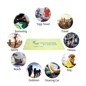 Colorful Printed <b>Microfiber</b> Quick Dry Gym <b>Towel</b> Bath <b>Towel</b> Soft Golf Sport <b>Towel</b> - Product Image 5