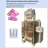 Automatische Multilane Sachet Verpakkingsmachine Verpakking 10G Kleine Zak Droog Fruit Drinken Koffie Eiwit Melkpoeder Stick Pack Machine