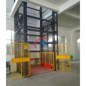 1 टन 5 टन माल लिफ्ट लिफ्ट हाइड्रोलिक गोदाम कार्गो लिफ्ट प्लेटफॉर्म फ्रेट लिफ्ट - Product Image 3