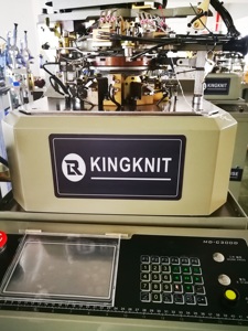 เครื่องถักนิตติ้ง KINGKNIT รุ่น KK-6FP แบบ Jacquard กำลังไฟ 700 วัตต์ แรงดันไฟฟ้า 220 โวลต์ ควบคุมด้วยระบบ PLC ความแม่นยำสูง สำหรับถักถุงเท้า - Product Image 3