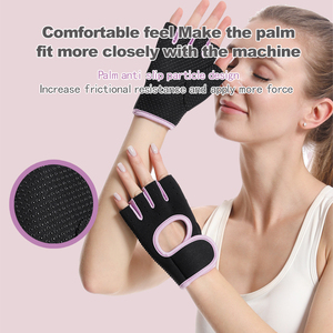 Cycling Gym Weight Lifting <strong>Gloves</strong> Half Finger Breathable Summer Unisex Sports Hand Protection - Product Image 2