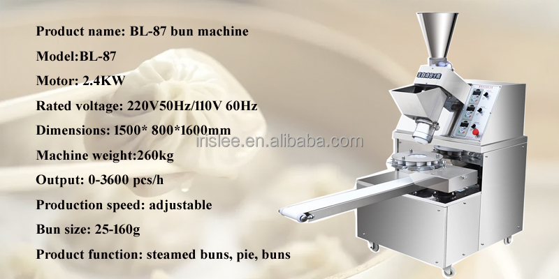 110V/220V Automatic Dumpling Maker Machine for Steamed Buns