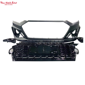 Kits de Carrocería para Parachoques Delantero Estilo RS5 para Audi A5 S5 B9.5 2020 2021 2022 <span class=keywords><strong>2023</strong></span> 2024, Kits de Cubierta de Parachoques Delantero con Rejilla - Product Image 2