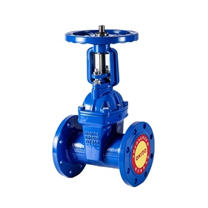Ductile Iron Z41X-16Q Flanged Rising Stem Gate Soft <b>Seal</b> DN50-DN400 Pipeline Shut-off for Fire Water System - Product Image 1