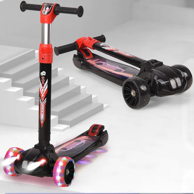 Amazon Hot Sale Freestyle Kick Pro Scooter for Kids Years and up Kid Scooter 3 Wheel Children Three Wheel Mobility Scooter 1pcs