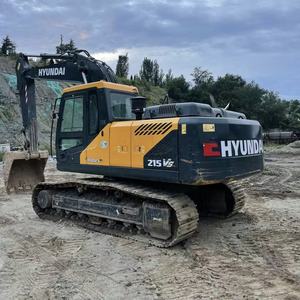 รถขุดไฮดรอลิก Hyundai 215VS มือสอง ปี 2022 สภาพดีเยี่ยม เครื่องยนต์ฮุนได 21.5 ตัน เกียร์ปั๊ม 1.2 เมตร ความจุบุ้งกี๋ 1.2 ลูกบาศก์เมตร - Product Image 2