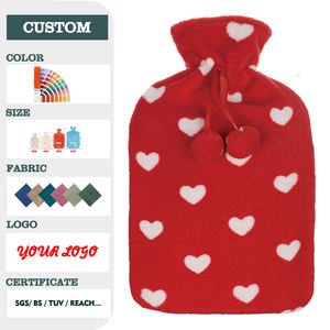 Bolsa de <span class=keywords><strong>Agua</strong></span> <span class=keywords><strong>Caliente</strong></span> de Goma BS Multicolor con Funda de Felpa - Product Image 2