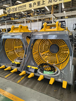 Godet de criblage rotatif hydraulique MONDE pour excavatrices de 1,5 à 50 tonnes