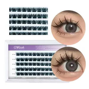 Wholesale Cluster Eyelash Individual Eyelash Extensions Clusters Invisible Band Diy Lashes