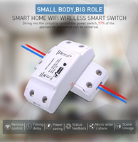 Module de relais Wi-Fi intelligent DIY, interrupteur de relais Wi-Fi intelligent sans fil à distance