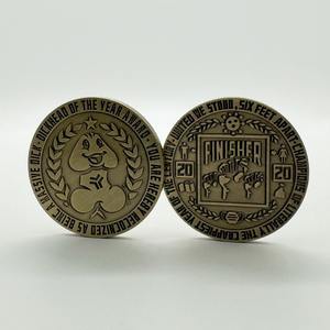 Dickhead lucu koin Tantangan tahun lapisan perunggu kontol lucu kreatif potongan dekoratif medali Spade - Product Image 6