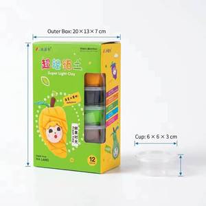 Kit de pâte à modeler super légère scellée de qualité export, non toxique, 12 couleurs vives, pour cadeaux d'enfants - Product Image 3