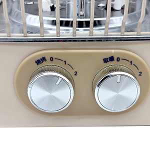 เครื่องทำความร้อนไฟฟ้าสำหรับห้องในบ้านแบบพกพาในฤดูหนาวให้ความร้อนอย่างรวดเร็วท่อคาร์บอนอินฟราเรดแบบควอตซ์เครื่องทำความร้อนตั้งโต๊ะแบบง่าย - Product Image 6