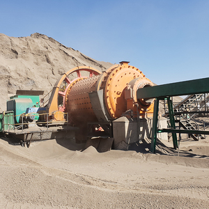 South Africa Batch Dieselbe triebene Goldmine maschine Kugelmühle Kleine Kapazität 1 Tonne pro Stunde - Product Image 4