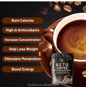 Café instantané pour la perte de poids en marque privée, poudre de café céto, café brûleur de graisse, café bulletproof pour régime cétogène - Product Image 6