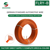 Kabel Otomotif FLRY-B untuk Mobil Jerman, Konduktor Tembaga Bebas Oksigen Tegangan Rendah, Isolasi PVC, Sesuai RoHS, 60VDC/30VAC