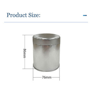 200ml Straight Side Tinplate <b>Jar</b> Bottle Portable Travel Sliver Tin <b>Jar</b> Children Proof Empty Metal Moisture-proof Metal <b>Jar</b> - Product Image 4