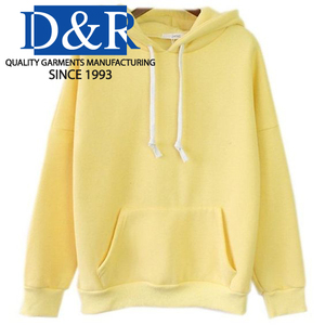 Sweat à capuche uni à cordon de serrage de haute qualité sans fermeture éclair Sweat à capuche unisexe à épaules tombantes Sweat à capuche pour homme - Product Image 2