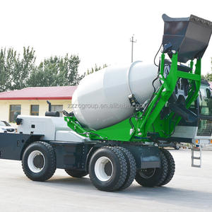 Pabrik Cina 4x4 beton Mixer truk Self-loading beton Mixer - Product Image 6