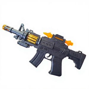 Balles rotatives en plastique semblant jouer jouet pistolet vibrant pistolet jouet avec mouvement de museau - Product Image 3