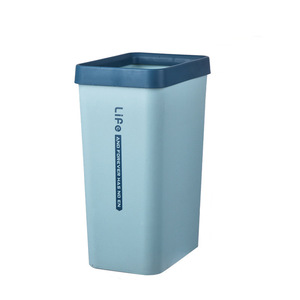 Poubelle carrée LIFE 8L, grande taille, pour salle de bain, salon, bureau, usage domestique - Product Image 5