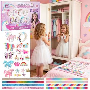 Wholesale <b>DIY</b> Hair Accessories <b>Kit</b> Girls Headbands Pins Bows Butterflies Gems Glue Dots Creative Activity Toy - Product Image 4