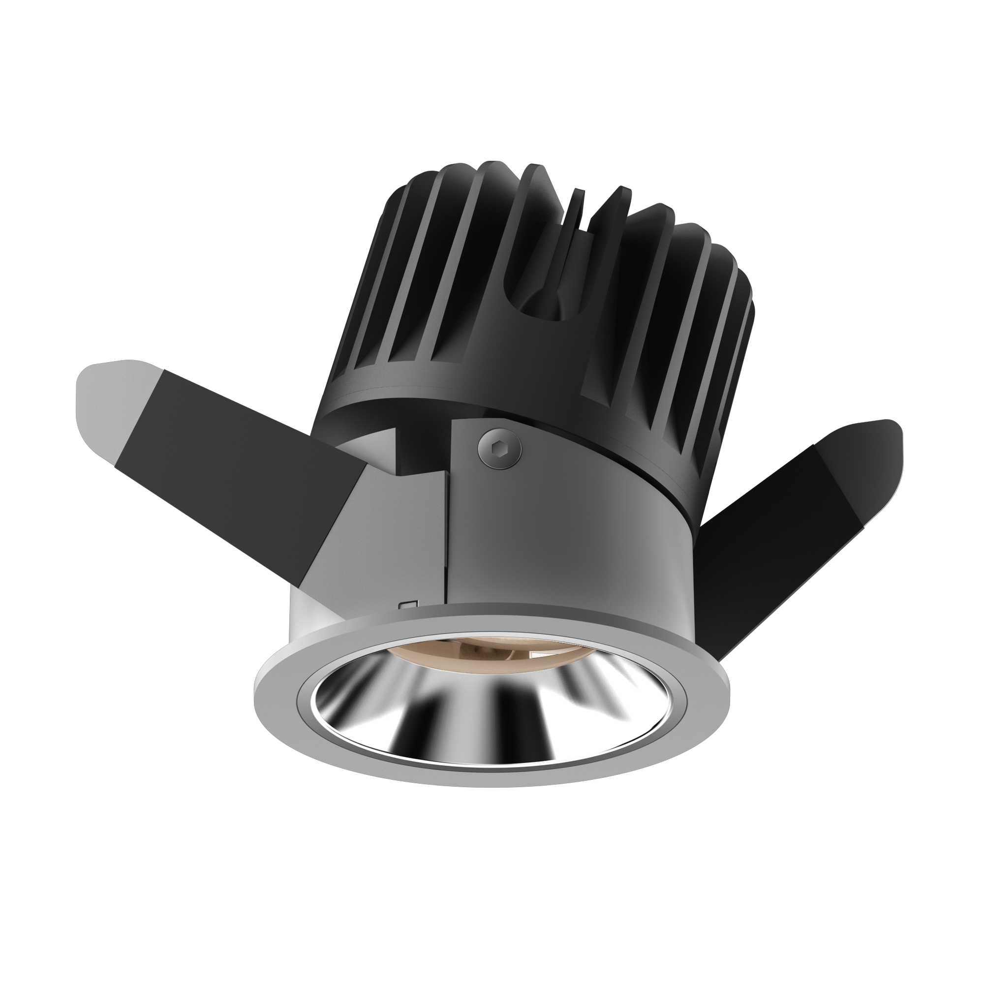 Антибликовый высококачественный немецкий цилиндр 60 мм светодиодный модуль cob глубокий встраиваемый Регулируемый потолочный светильник led