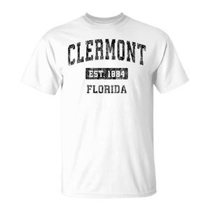 Camiseta deportiva vintage Clermont Florida Est 1884 - Product Image 1