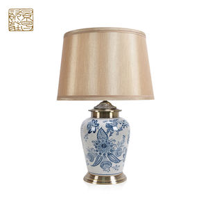 <span class=keywords><strong>Lámpara</strong></span> de mesa de cerámica para hotel, iluminación china de escritorio, venta al por mayor - Product Image 3