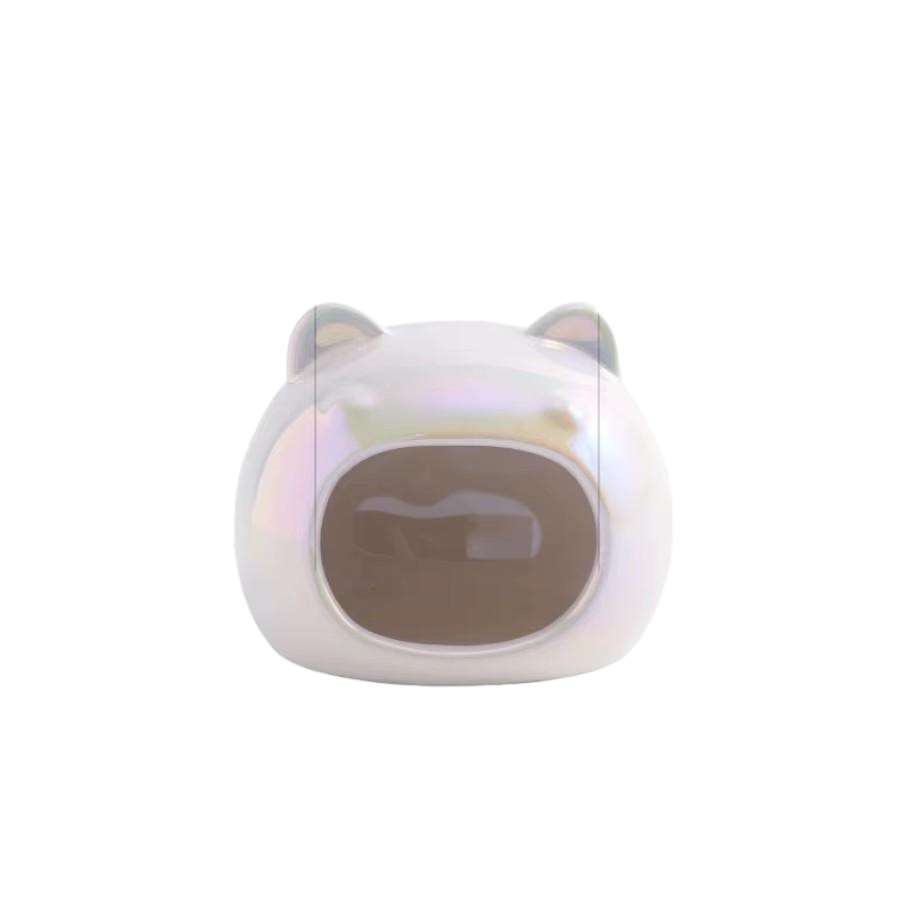 หมีพุดดิ้งสีขาวหลากสี