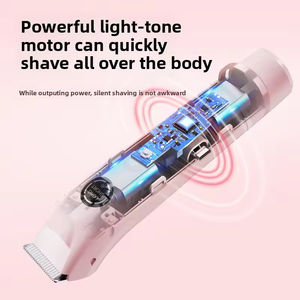 Depiladora Corporal 4 en 1 con Doble Cabezal Resistente al Agua IPX7, Depiladora de Bikini Sin Dolor para Mujer, Uso Doméstico - Product Image 4