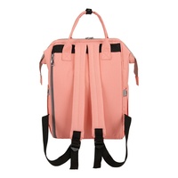 Sac à dos multifonctionnel pour bébé, grande capacité, portable, isotherme, bretelles courbes, tissu Oxford, polyester