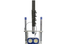 Caméra d'inspection flexible de 1 à 6 m avec zoom optique 30X, mesure laser pour l'inspection des tuyaux
