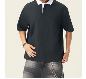 Camiseta Polo de Algodón de 240 g/m² con Estampado Gráfico Solona, Sensación Fresca, para Hombre y Mujer, 73.31% Algodón, Estilo Vintage, Personalizable - Product Image 3
