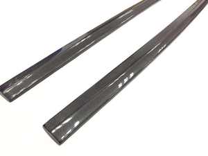 Extensiones de faldones laterales de fibra de carbono de alta calidad al por mayor para Audi <span class=keywords><strong>A3</strong></span> 8V SLINE S3 Sedán 2013-2019 - Product Image 2