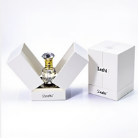 Emballage cosmétique en carton de luxe avec impression personnalisée, flacon de parfum en verre vide de 30 ml et boîte