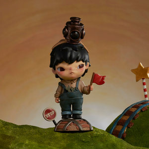 <span class=keywords><strong>POP</strong></span> <span class=keywords><strong>MART</strong></span> Original <span class=keywords><strong>Hirono</strong></span> X Petit Prince Figurine d'action Officielle et authentique avec siège, jouet en peluche PVC, échelle 1/6, design aléatoire - Product Image 3