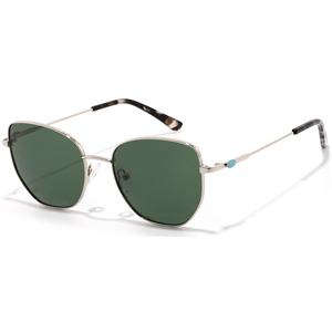 Gafas de Sol Unisex con Marco Metálico y Lentes Verdes con Protección UV400, Diseño Ojo de Gato, Fábrica de Shenzhen - Product Image 6