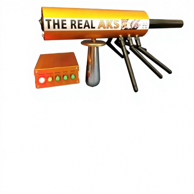 The Real AKS Gold Long Range Metal Detector Gold Detector 6 Antennas for Gold Silver Finder With Carton Box