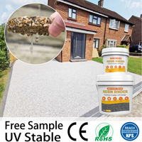 Résine polyuréthane aliphatique sans solvant, faible odeur, liant pour pierre, stable aux UV, pour revêtement de sentiers écologiques